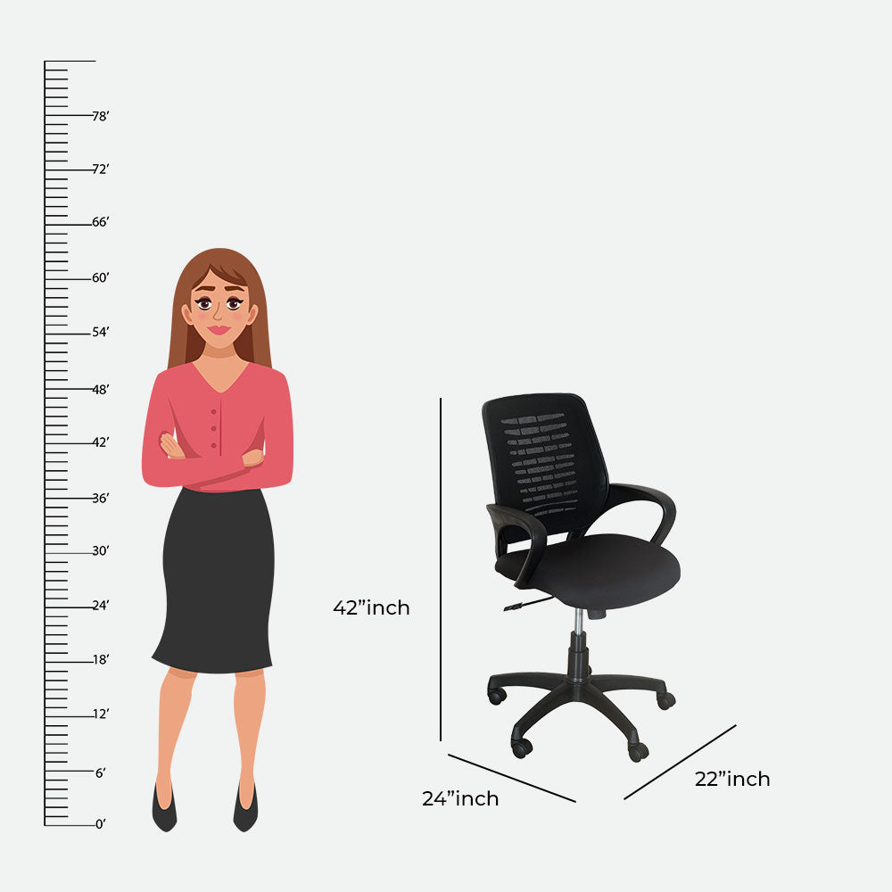 MAARK HIGH BACK OFFICE CHAIR 805 - MS032 DH