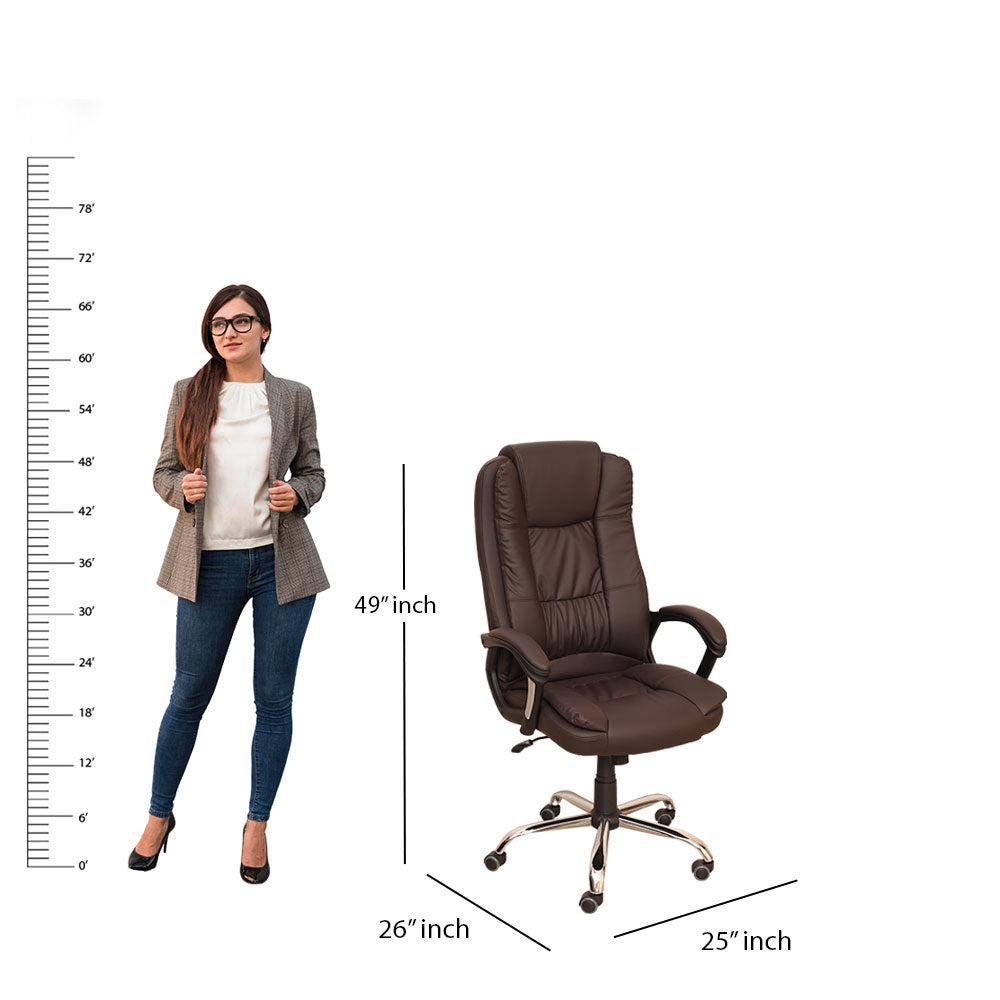 MAARK HIGH BACK OFFICE CHAIR ES 026 SS