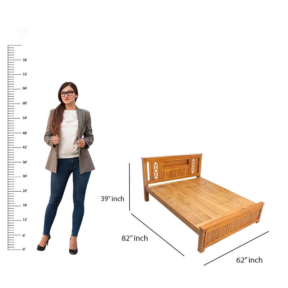 MAARK QUEEN SIZE BED (5*6.25) WCF MODEL