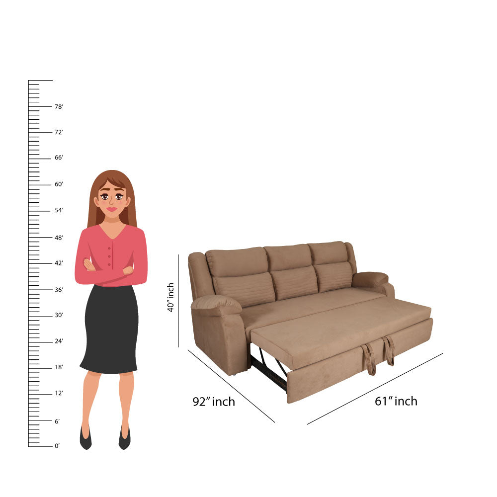 MAARK SOFA CUM BED WAVE