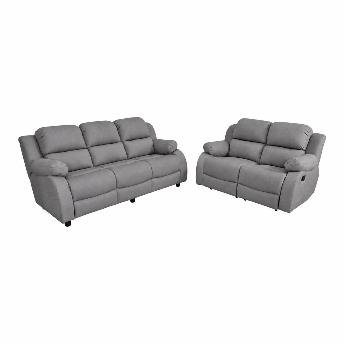 MAARK MANUAL RECLINER FABRIC SOFA SET (3+2R) F211
