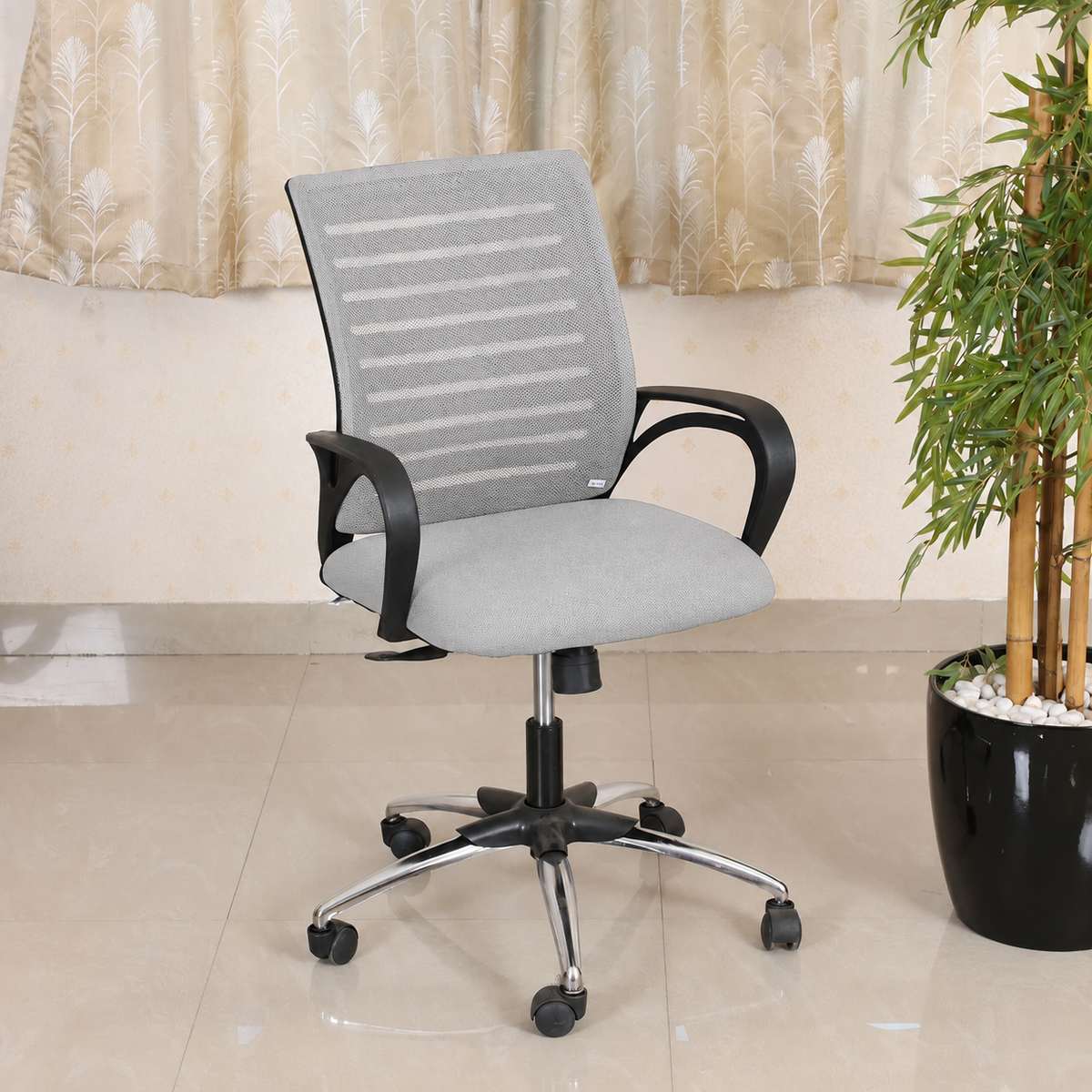 MAARK MEDIUM BACK OFFICE CHAIR DIEGO (BOOM) KIT BLACK IAFA