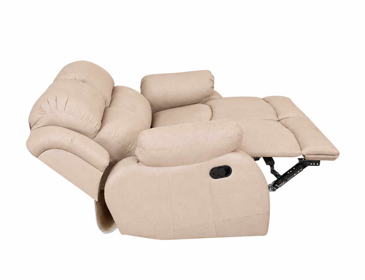 MAARK MANUAL RECLINER FABRIC SOFA SET (3+2R) F211