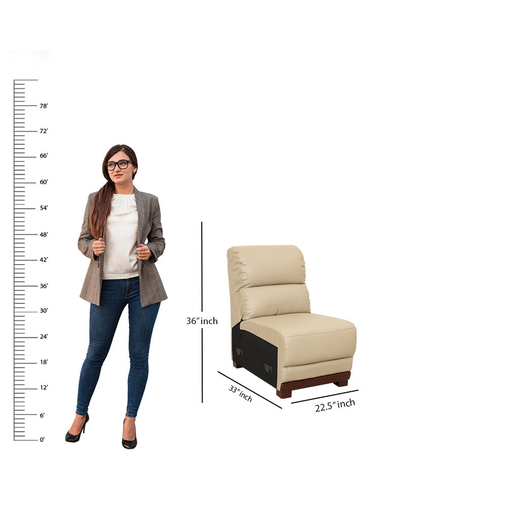 MAARK LEATHERETTE CORNER SOFA 5 SEATER DEMOS MOCHA COLOUR HT