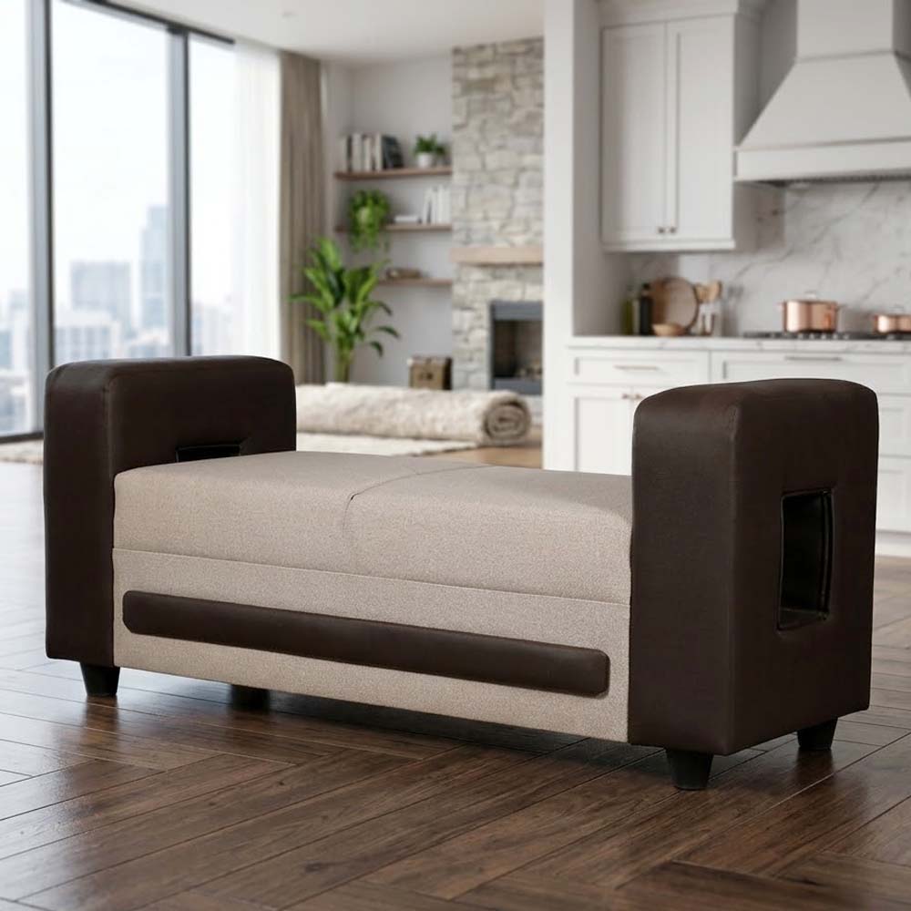 MAARK MAGNA SOFA SETTY BROWN COLOUR