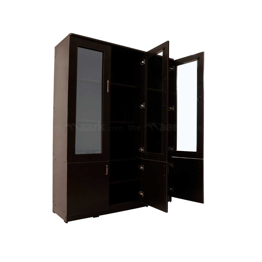 MAARK 3 DOOR BOOK SHELF