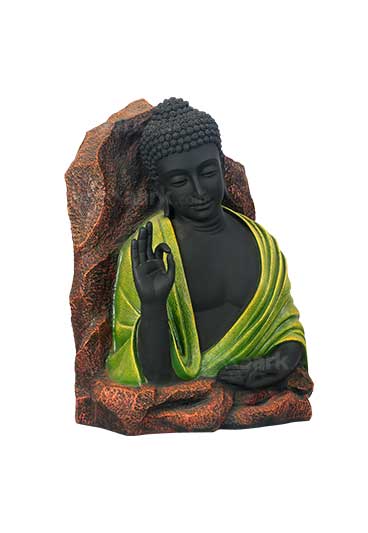 MAARK BUDHA STATUE GREEN COLOUR