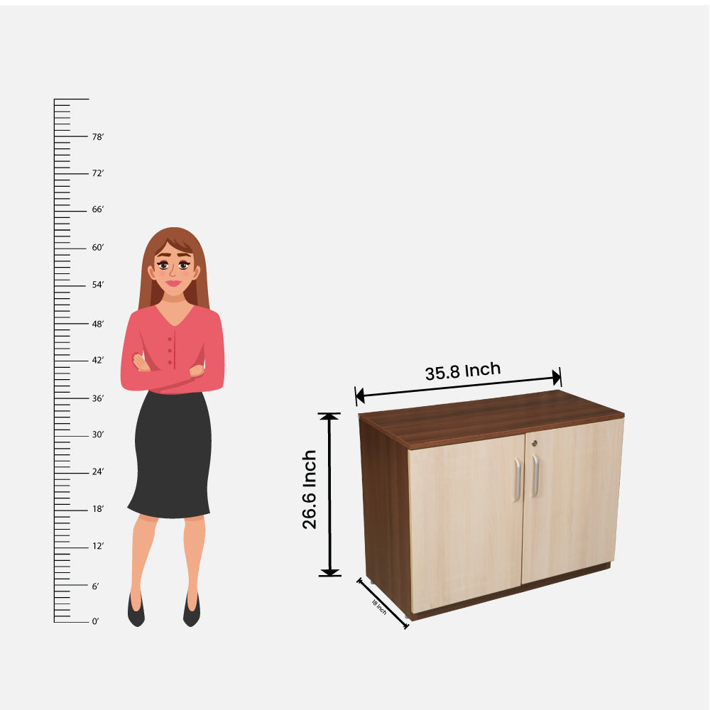 MAARK MERIT CHEST OF DRAW LOW HEIGHT STORAGE 900*450*675 SW