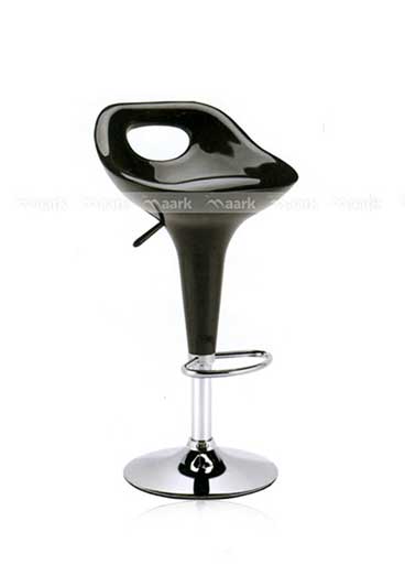 MAARK BAR STOOL 130 BLACK COLOUR HT