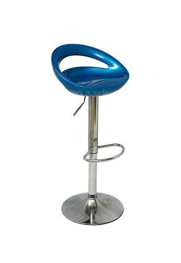 MAARK BAR STOOL 121 BLUE COLOUR HT