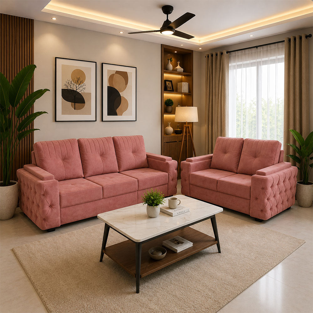 MAARK FABRIC SOFA SET (3+2) MAGILINI