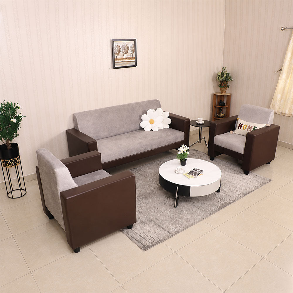 MAARK FABRIC SOFA SET (3+1+1) JEYAM