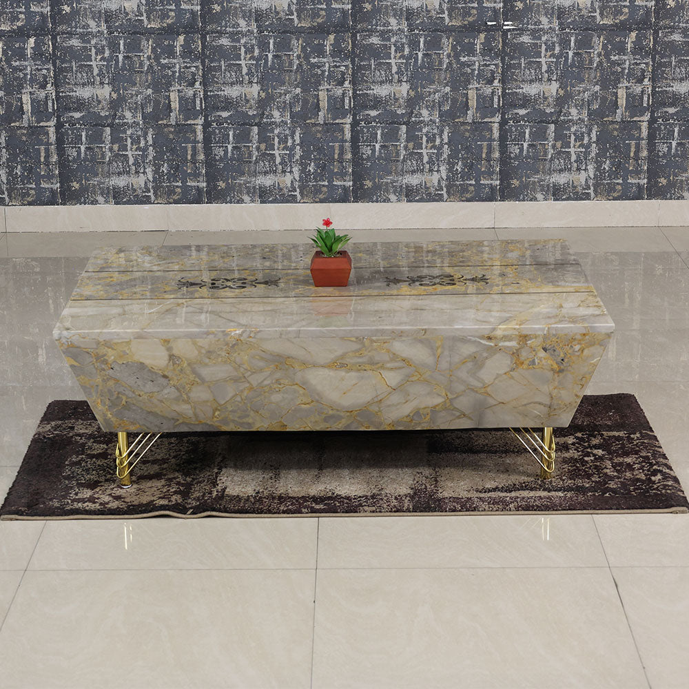 MAARK MARBLE TOP COFFEE TABLE 015 TD