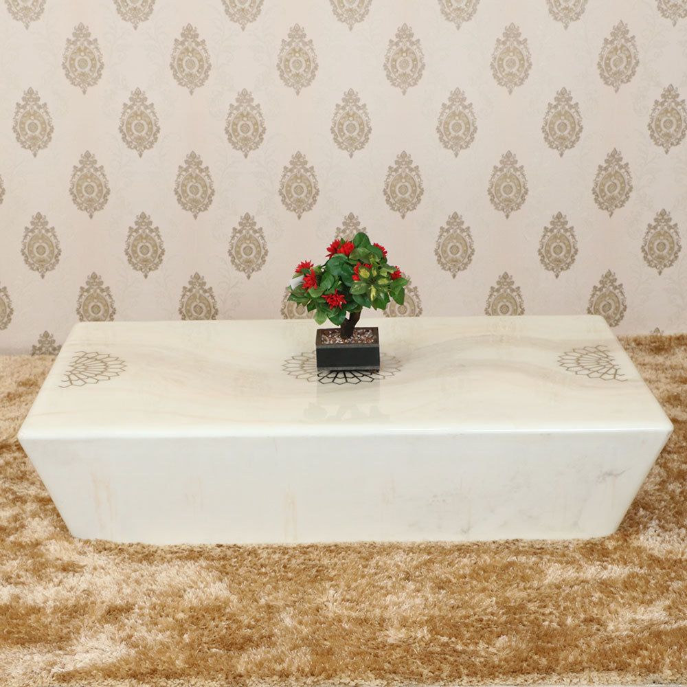 MAARK MARBLE TOP COFFEE TABLE 014 TD