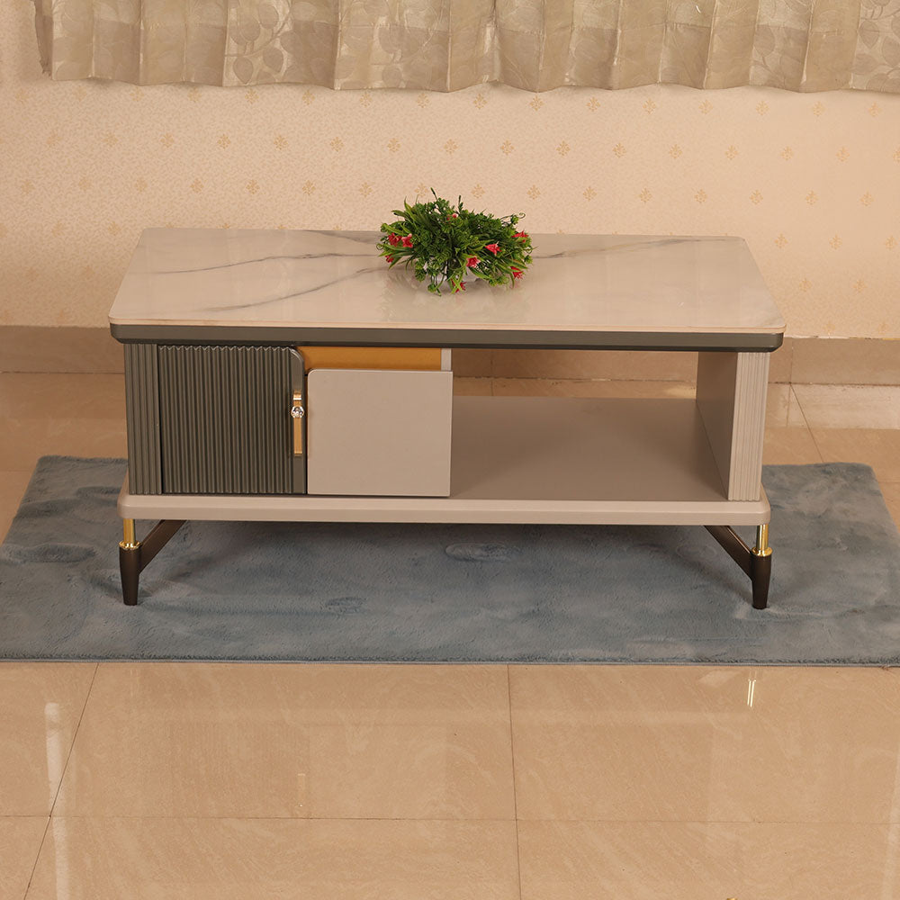 MAARK MARBLE TOP COFFEE TABLE 2203 HT