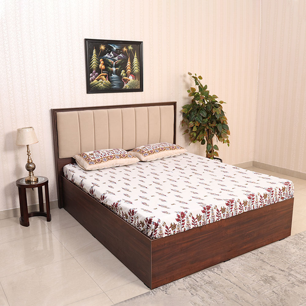 MAARK KING SIZE BED (75*72) MELBERY