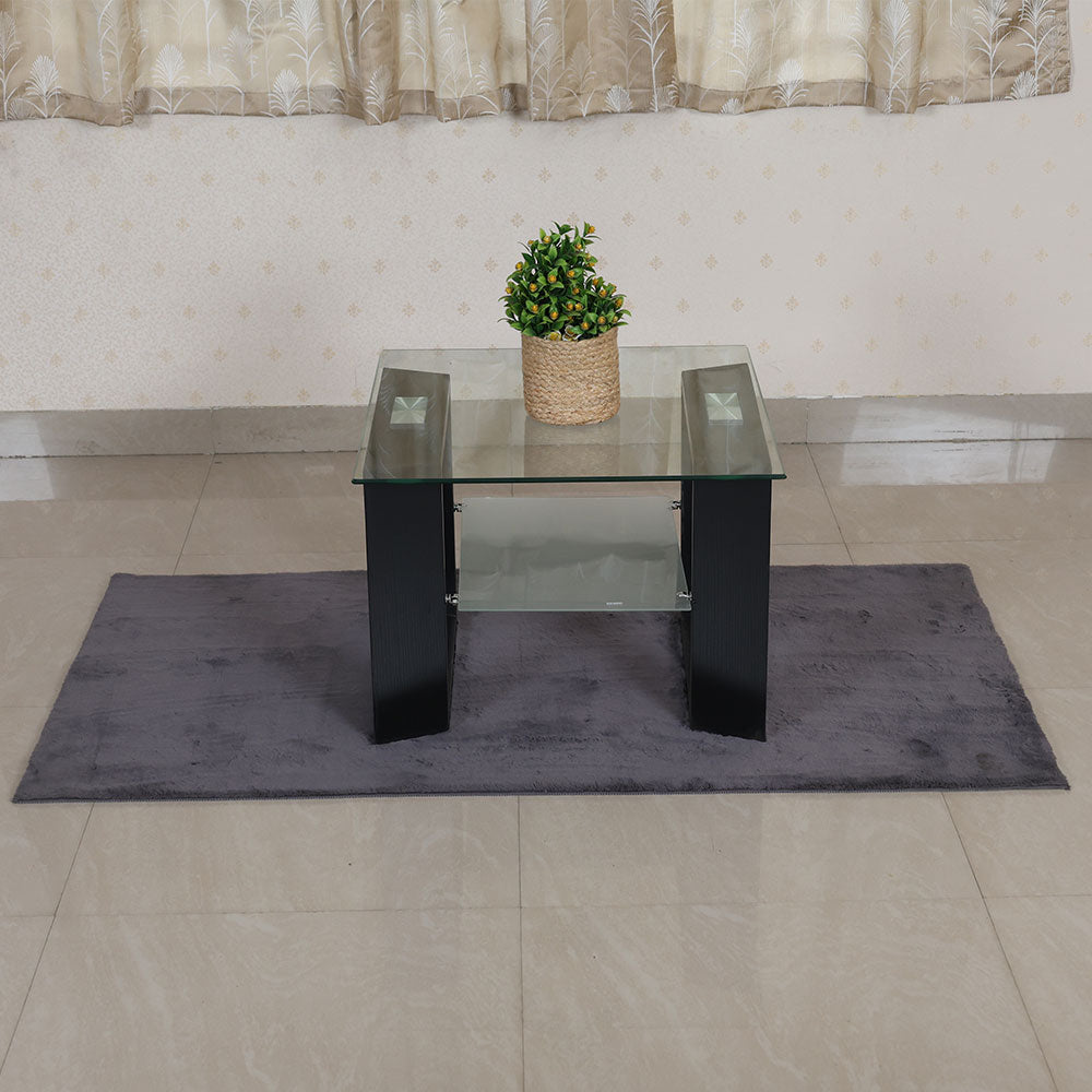 MAARK GLASS TOP COFFEE TABLE CTG-JJMK-01-SMALL HT