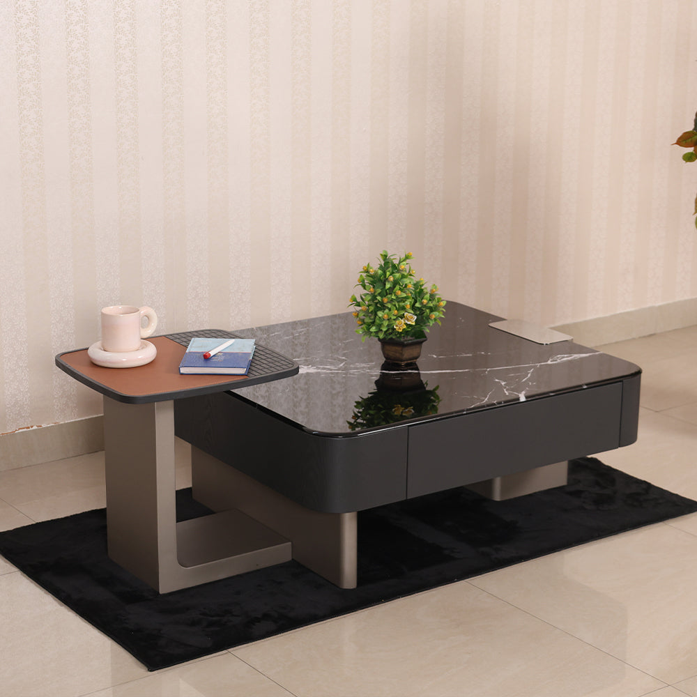 MAARK MARBLE TOP COFFEE TABLE CJ3307 HT