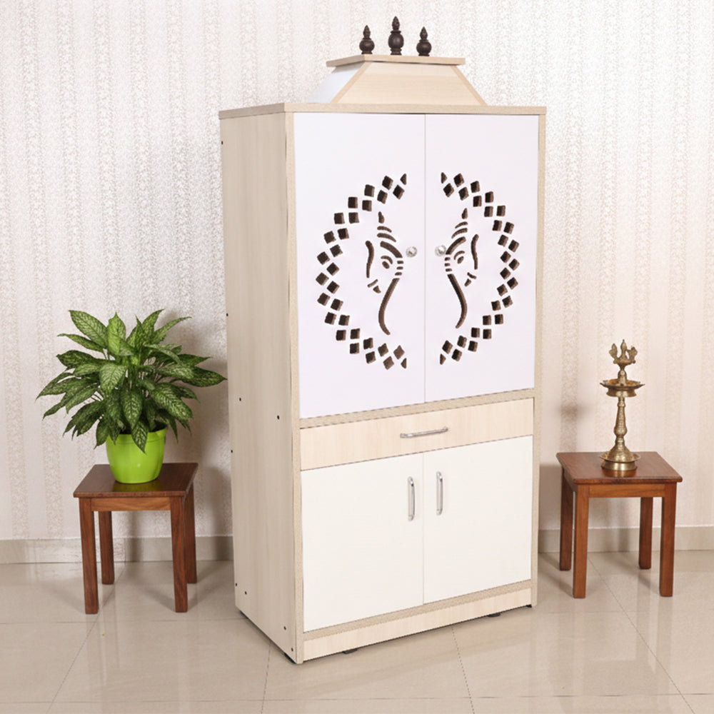 MAARK CNC DOOR POOJA RACK 5 * 2.5  WITH KALASAM