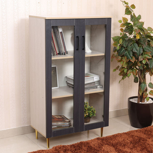 MAARK 2 DOOR BOOK SHELF 4*2.5 SATURN