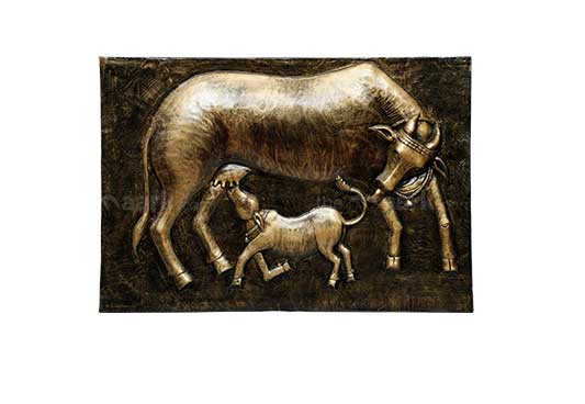 MAARK KAMADENU PASHU WALL MURAL AI