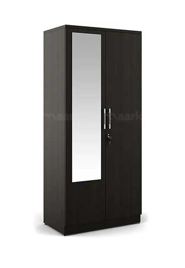 MAARK 2 DOOR WARDROBE PL STANDARD WITH DRESSER