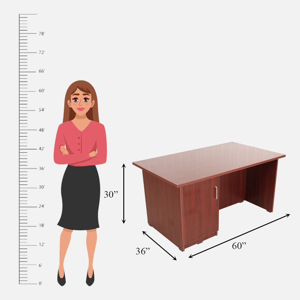 MAARK OFFICE TABLE TF 5 * 2.5 STANDARD