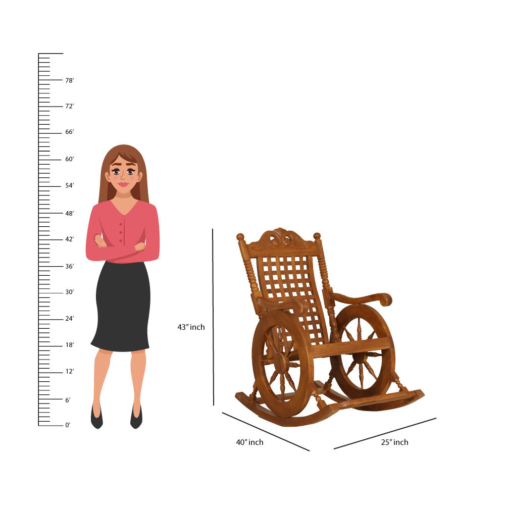 MAARK ROCKING CHAIR WHEEL TYPE SUF