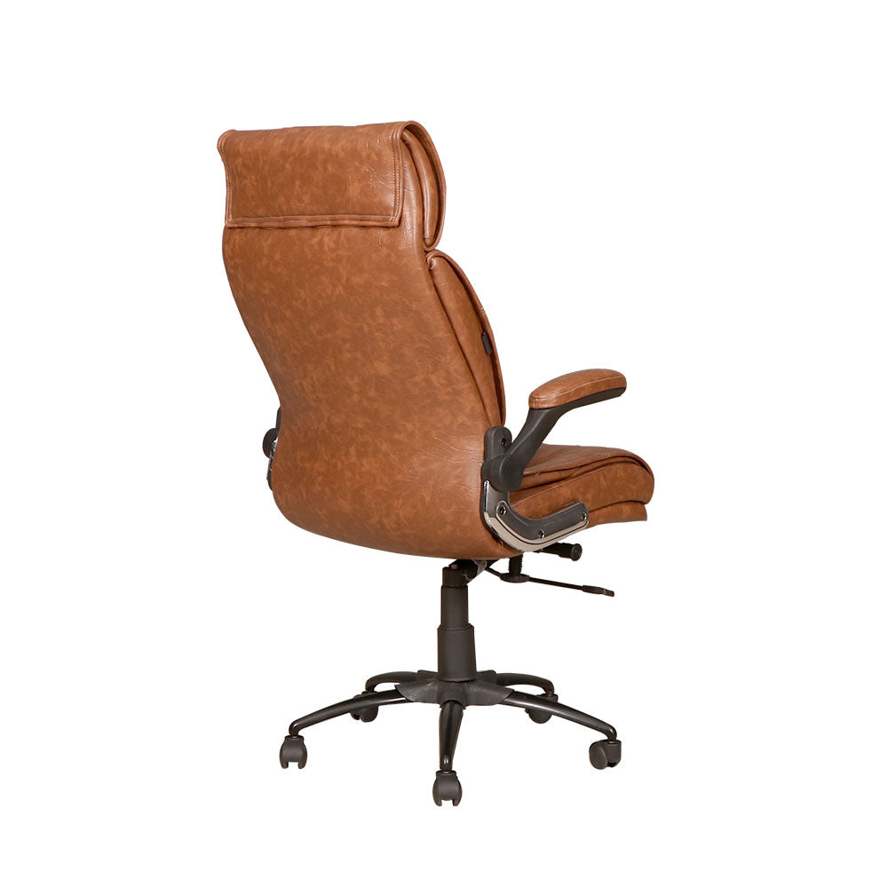 MAARK HIGH BACK OFFICE CHAIR 1030 BROWN COLOUR AS