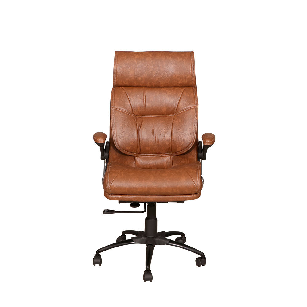 MAARK HIGH BACK OFFICE CHAIR 1030 BROWN COLOUR AS