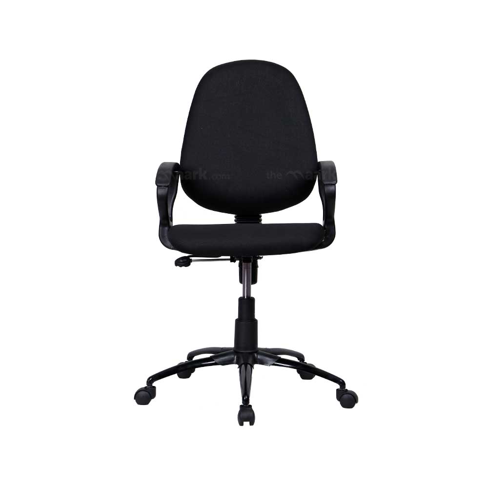 MAARK MEDIUM BACK OFFICE CHAIR WITH ABS BLACK COLOUR GF