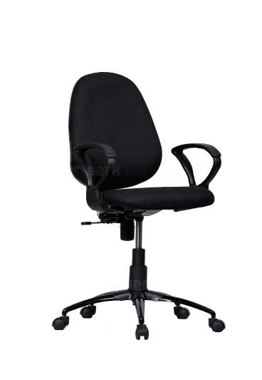 MAARK MEDIUM BACK OFFICE CHAIR WITH ABS BLACK COLOUR GF