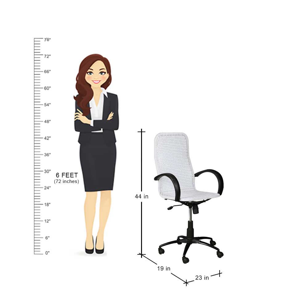 MAARK HIGH BACK OFFICE CHAIR WIRE TYPE ER