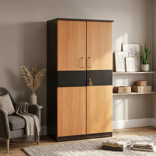 MAARK 2 DOOR WARDROBE PF PREMIUM