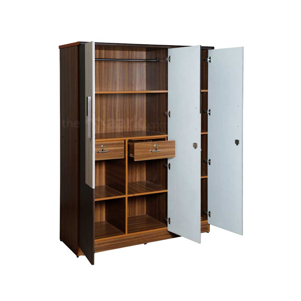 MAARK 3 DOOR WARDROBE PF PREMIUM