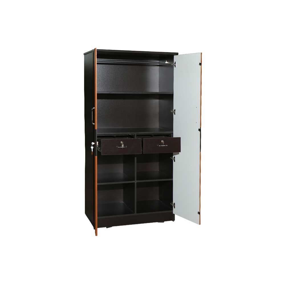 MAARK 2 DOOR WARDROBE PF PREMIUM